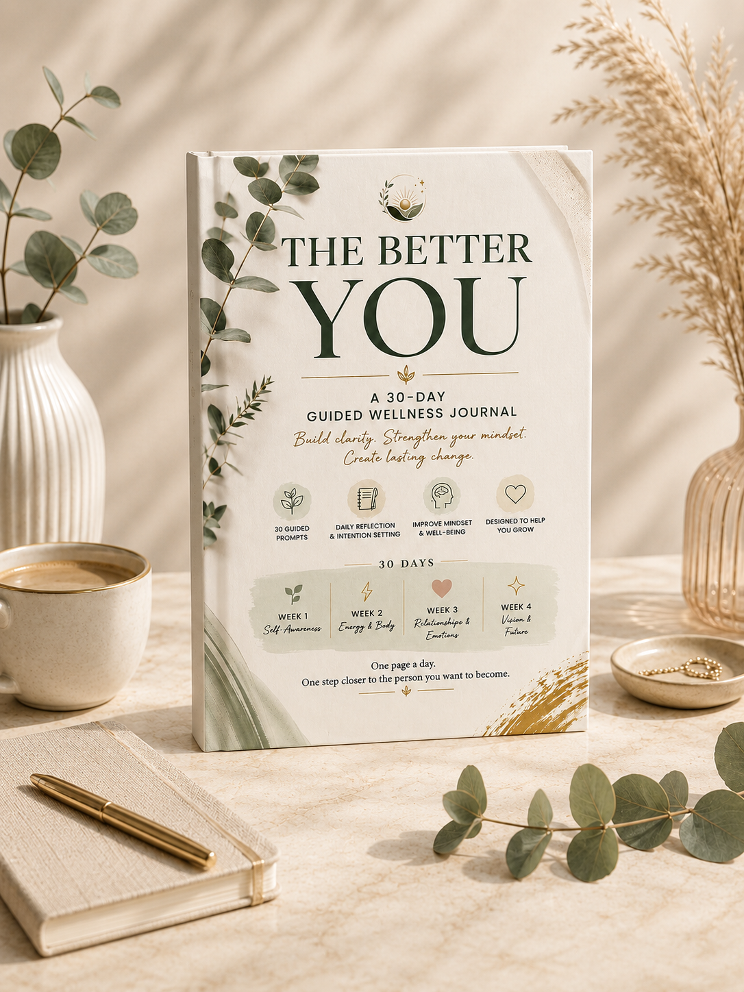 The Better You — 30-Day Guided Personal Development Journal