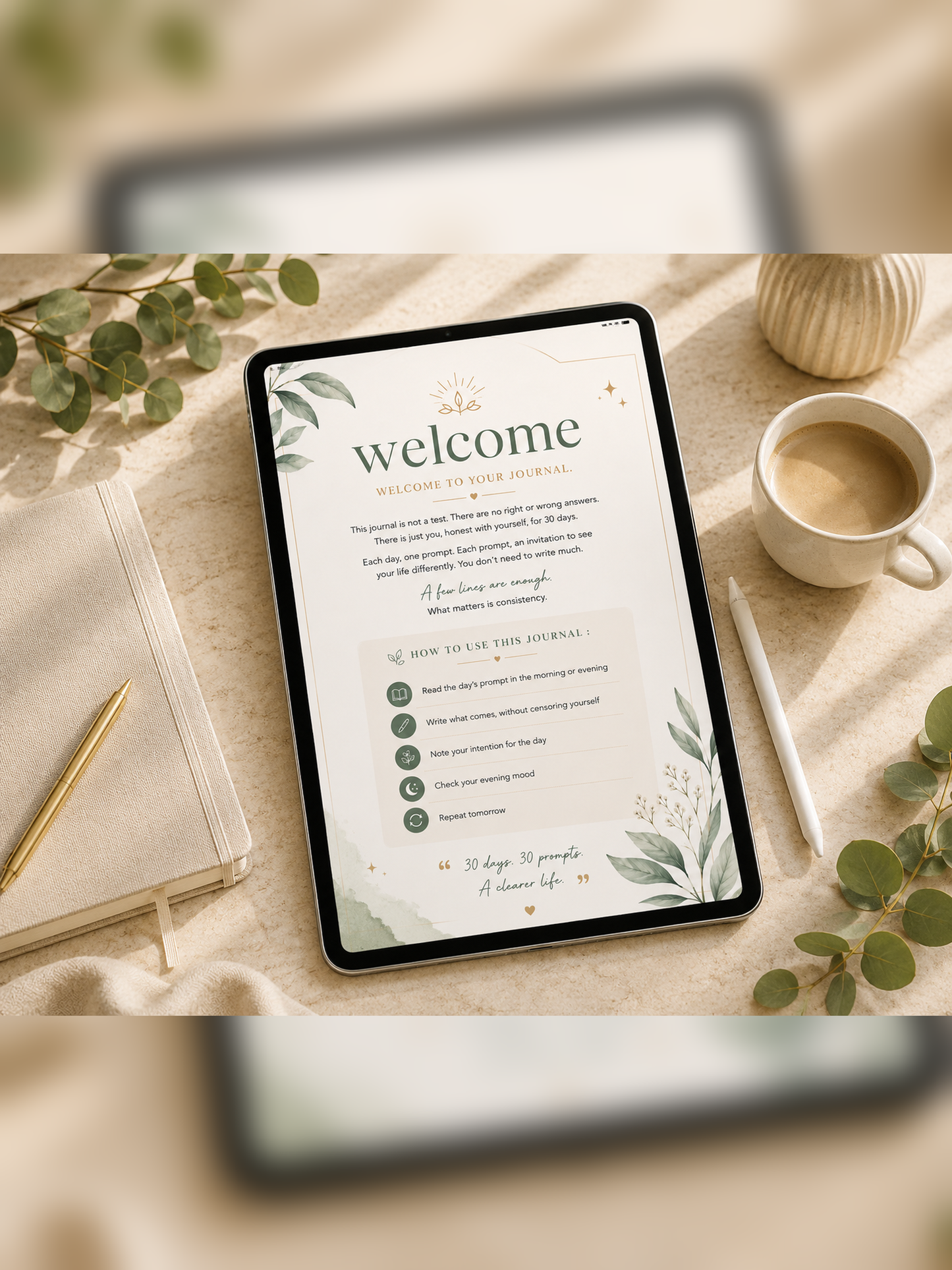 The Better You — 30-Day Guided Personal Development Journal