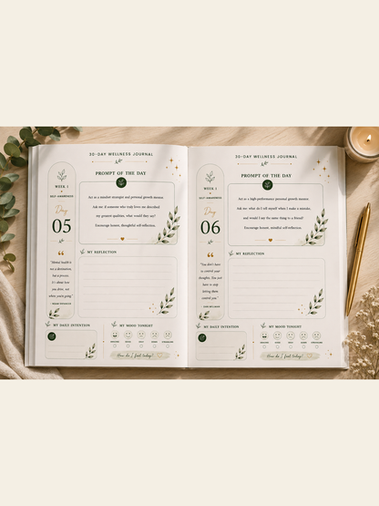 The Better You — 30-Day Guided Personal Development Journal